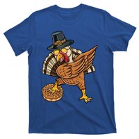 Dabbing Pilgrim Turkey Apple Pie Thanksgiving Gift T-Shirt