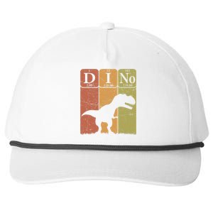 Dinosaur Periodic Table Elements T Rex Dino Paleontologist Snapback Five-Panel Rope Hat