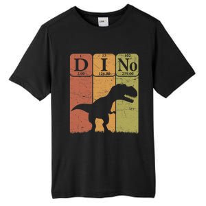 Dinosaur Periodic Table Elements T Rex Dino Paleontologist Tall Fusion ChromaSoft Performance T-Shirt