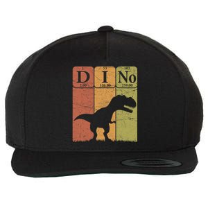 Dinosaur Periodic Table Elements T Rex Dino Paleontologist Wool Snapback Cap