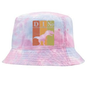 Dinosaur Periodic Table Elements T Rex Dino Paleontologist Tie-Dyed Bucket Hat