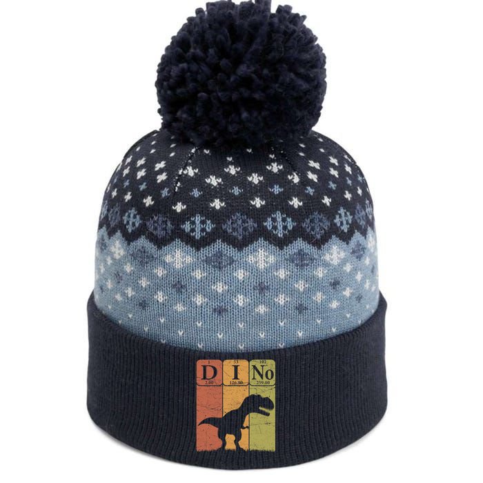 Dinosaur Periodic Table Elements T Rex Dino Paleontologist The Baniff Cuffed Pom Beanie