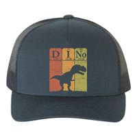 Dinosaur Periodic Table Elements T Rex Dino Paleontologist Yupoong Adult 5-Panel Trucker Hat