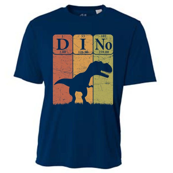 Dinosaur Periodic Table Elements T Rex Dino Paleontologist Cooling Performance Crew T-Shirt