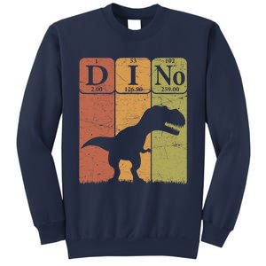 Dinosaur Periodic Table Elements T Rex Dino Paleontologist Sweatshirt