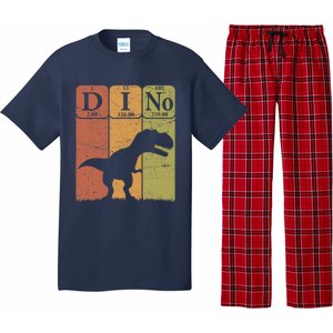 Dinosaur Periodic Table Elements T Rex Dino Paleontologist Pajama Set