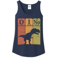 Dinosaur Periodic Table Elements T Rex Dino Paleontologist Ladies Essential Tank