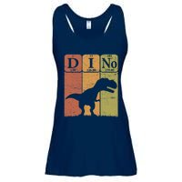 Dinosaur Periodic Table Elements T Rex Dino Paleontologist Ladies Essential Flowy Tank