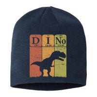 Dinosaur Periodic Table Elements T Rex Dino Paleontologist Sustainable Beanie