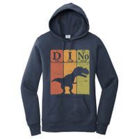 Dinosaur Periodic Table Elements T Rex Dino Paleontologist Women's Pullover Hoodie