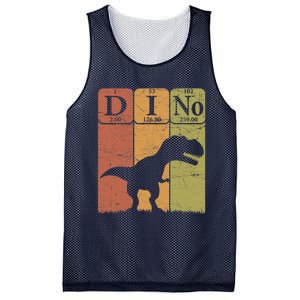 Dinosaur Periodic Table Elements T Rex Dino Paleontologist Mesh Reversible Basketball Jersey Tank