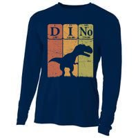 Dinosaur Periodic Table Elements T Rex Dino Paleontologist Cooling Performance Long Sleeve Crew