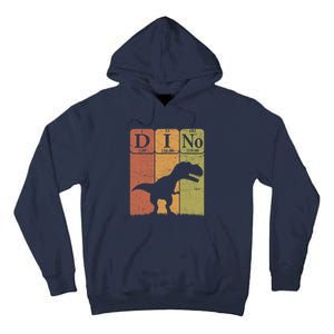 Dinosaur Periodic Table Elements T Rex Dino Paleontologist Tall Hoodie