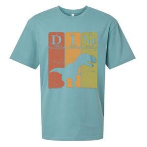 Dinosaur Periodic Table Elements T Rex Dino Paleontologist Sueded Cloud Jersey T-Shirt