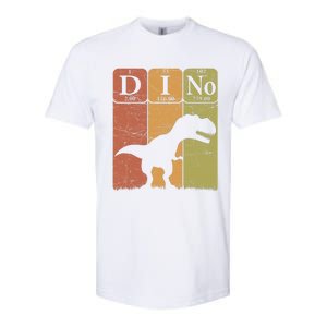 Dinosaur Periodic Table Elements T Rex Dino Paleontologist Softstyle CVC T-Shirt