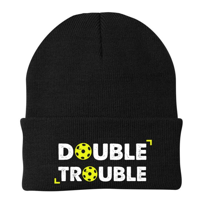 Double Pickleball Trouble Pickle Ball Pickle Ball Player Beanie