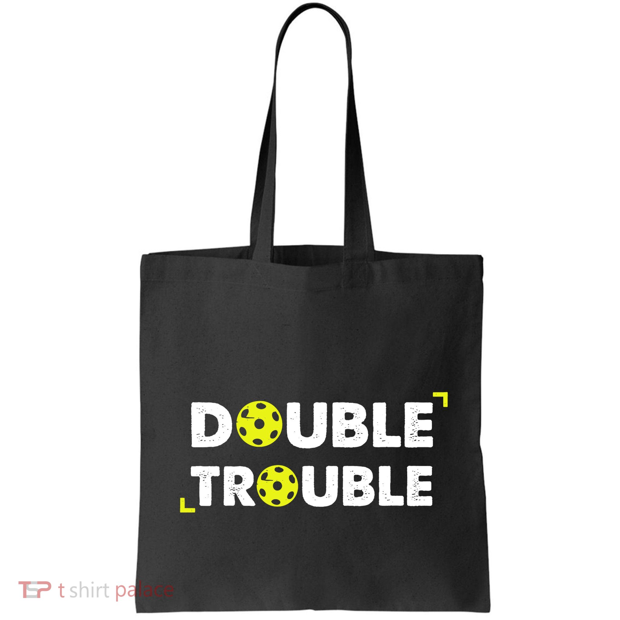 Double Pickleball Trouble Pickle Ball Pickle Ball Player Bag