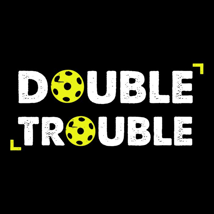 Double Pickleball Trouble Pickle Ball Pickle Ball Player Cooling Performance Long Sleeve Crew