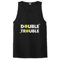 Double Pickleball Trouble Pickle Ball Pickle Ball Player PosiCharge Competitor Tank