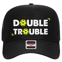 Double Pickleball Trouble Pickle Ball Pickle Ball Player Trucker Hat