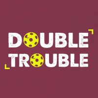 Double Pickleball Trouble Pickle Ball Pickle Ball Player 16oz Travel Tumbler