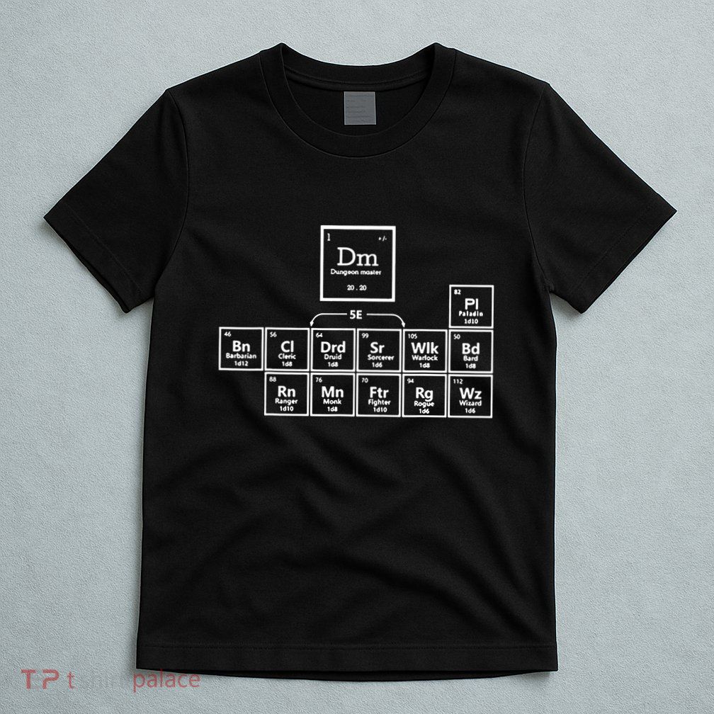 Dnd Periodic Table T-Shirt