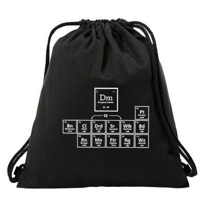 Dnd Periodic Table Drawstring Bag