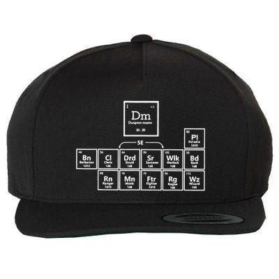 Dnd Periodic Table Wool Snapback Cap