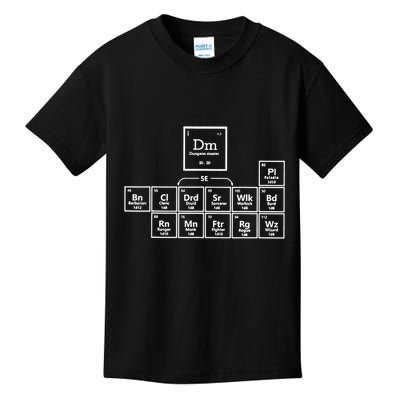 Dnd Periodic Table Kids T-Shirt