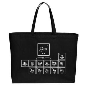 Dnd Periodic Table Cotton Canvas Jumbo Tote