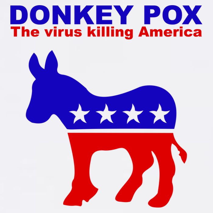 Donkey Pox The Virus Killing America Funny T-Shirt