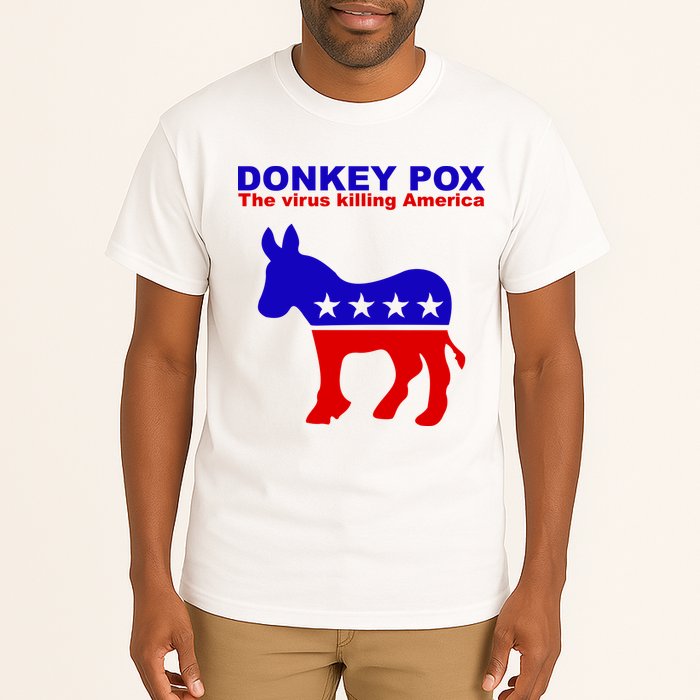 Donkey Pox The Virus Killing America Funny Tall T-Shirt
