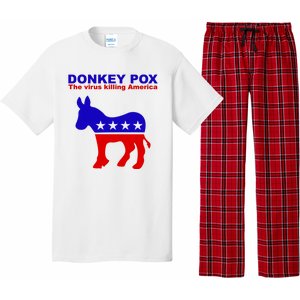 Donkey Pox The Virus Killing America Funny Pajama Set