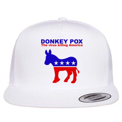 Donkey Pox The Virus Killing America Funny Flatbill Hat