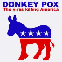 Donkey Pox The Virus Killing America Funny Baby Bodysuit