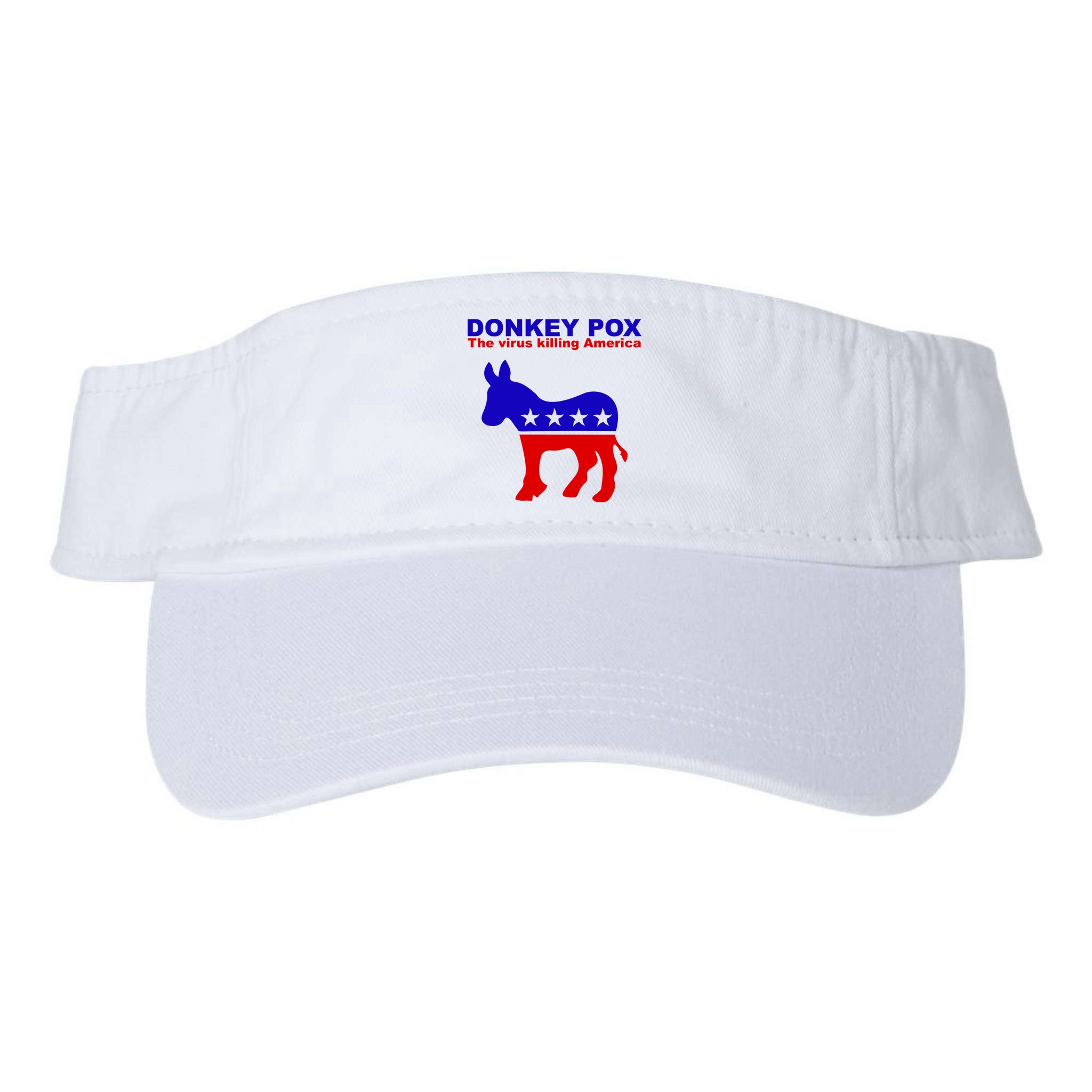 Donkey Pox The Virus Killing America Funny Visor