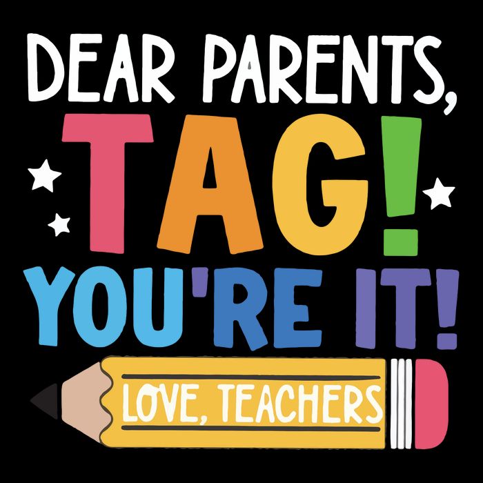 Dear Parents Tag YouRe It Love Teachers Womens Tank Top