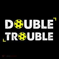 Double Pickleball Trouble City Backpack