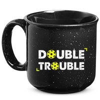 Double Pickleball Trouble 15oz Campfire Ceramic Mug