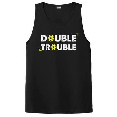 Double Pickleball Trouble PosiCharge Competitor Tank