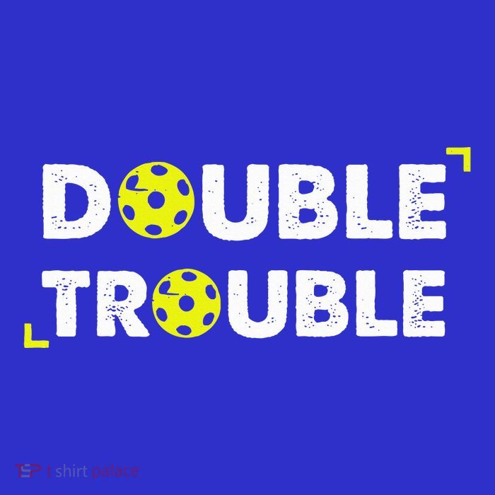 Double Pickleball Trouble Button