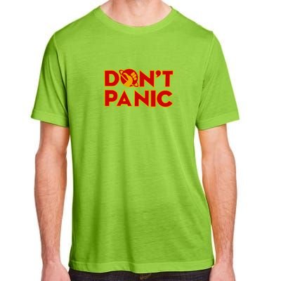 DonT Panic The HitchhikerS Guide To The Galaxy Adult ChromaSoft Performance T-Shirt