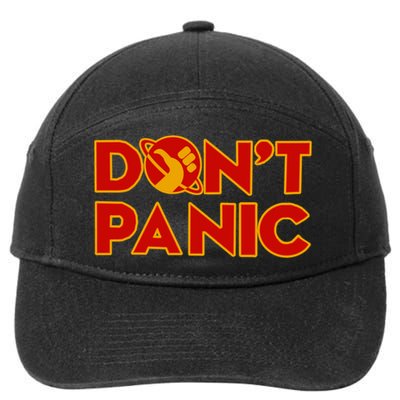 DonT Panic The HitchhikerS Guide To The Galaxy 7-Panel Snapback Hat