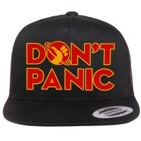 DonT Panic The HitchhikerS Guide To The Galaxy Flat Bill Trucker Hat