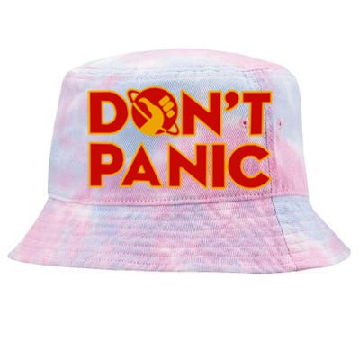 DonT Panic The HitchhikerS Guide To The Galaxy Tie-Dyed Bucket Hat