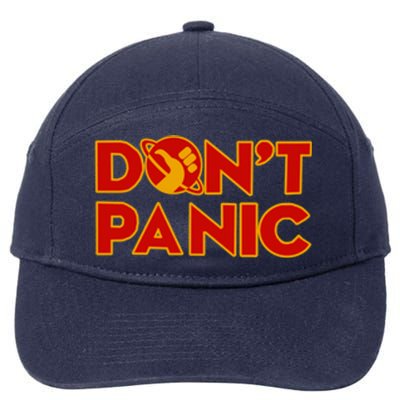 DonT Panic The HitchhikerS Guide To The Galaxy 7-Panel Snapback Hat