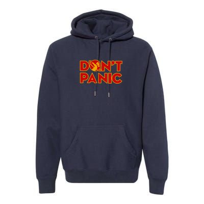 DonT Panic The HitchhikerS Guide To The Galaxy Premium Hoodie