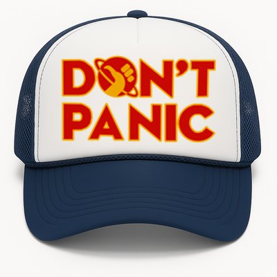 DonT Panic The HitchhikerS Guide To The Galaxy Trucker Hat