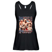 Donald Pump Trump 2024 Weight Lifting Gym Fitness Ladies Essential Flowy Tank