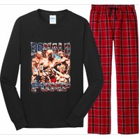 Donald Pump Trump 2024 Weight Lifting Gym Fitness Long Sleeve Pajama Set